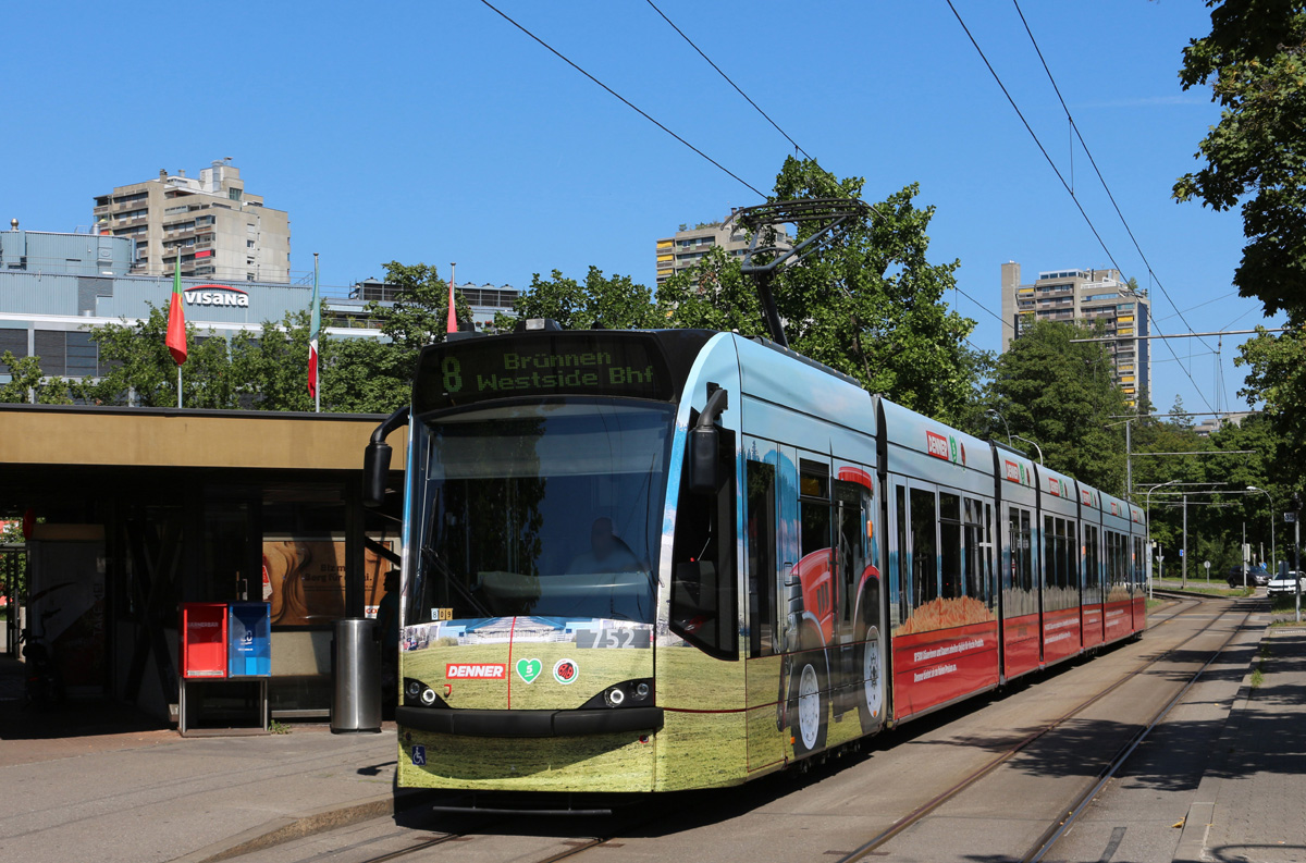 Be 6/8 752 in Bern, Egghölzli am 11.08.2022.