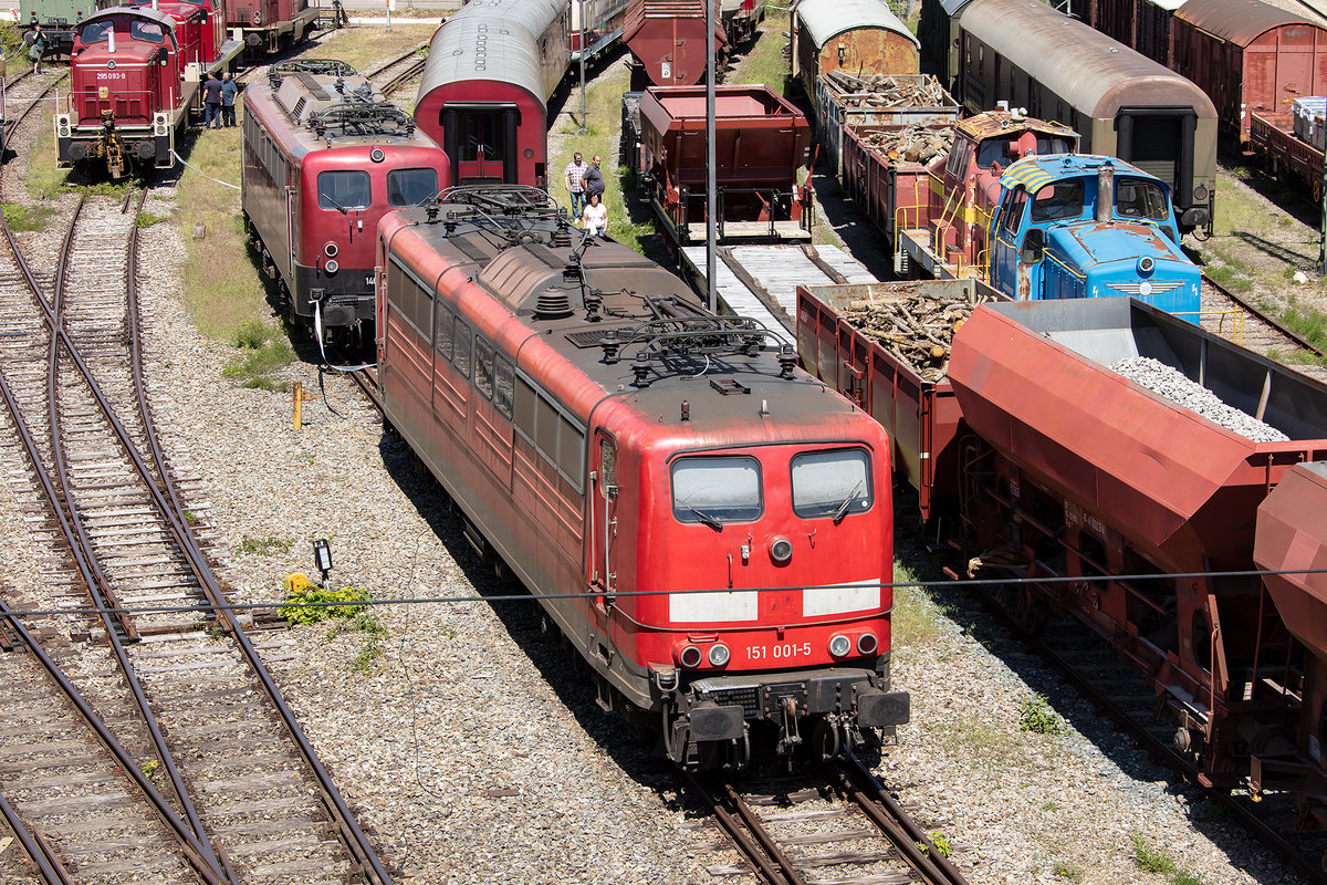 BEM, E-Lok,151001-5, 30.05.2019, Nördlingen


