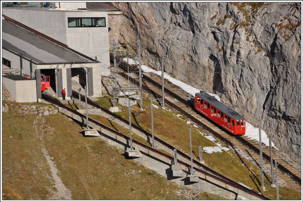 Bergstation Pilatus Kulm. (02.11.2014)