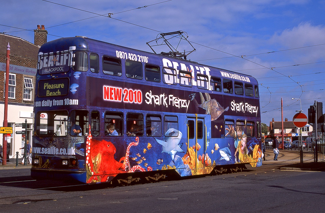 Blackpool 709, Cleveleys, 07.09.2010.