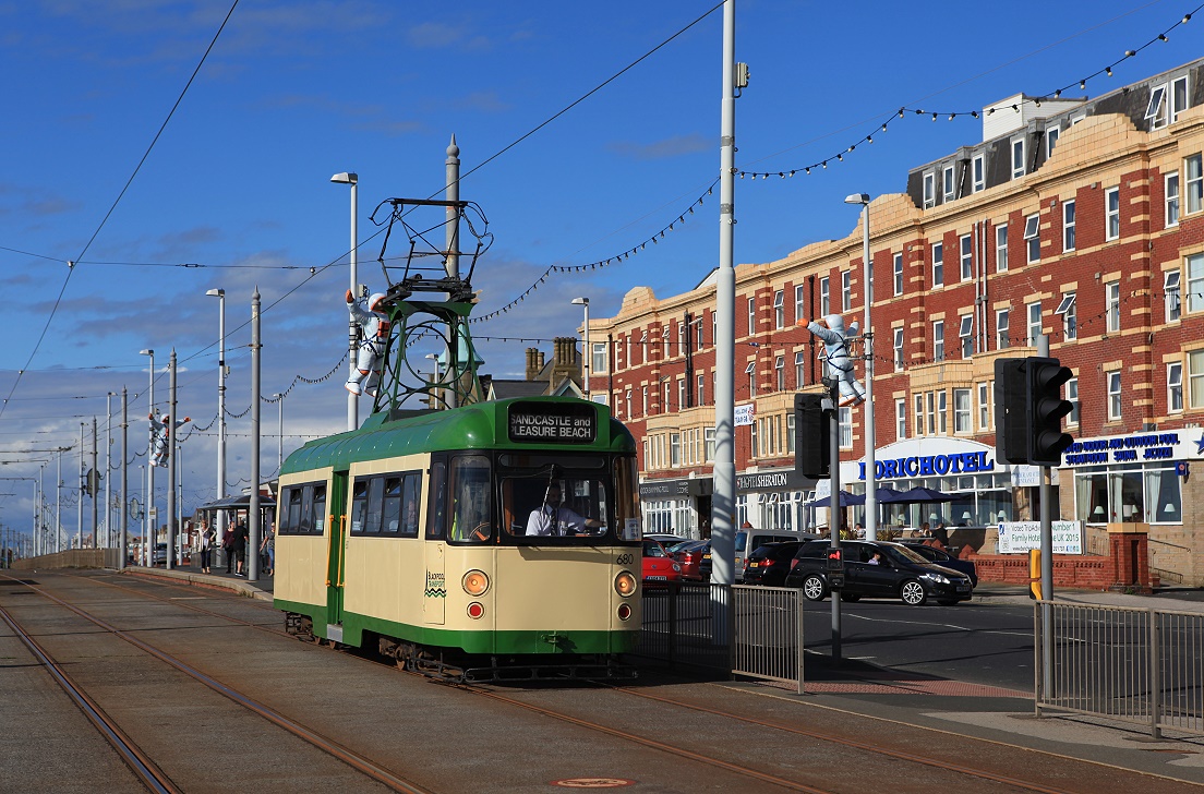 Blackpool Tw 680, Queen's Promenade, 28.08.2016.