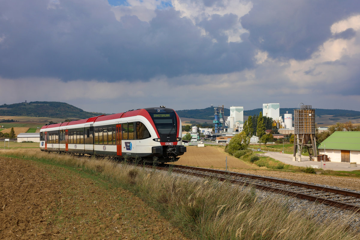 Blick auf Ernstbrunn 15.09.2018