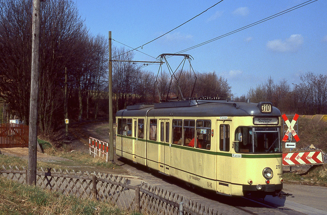 Bogestra 279, Papenholz, 19.03.1993.