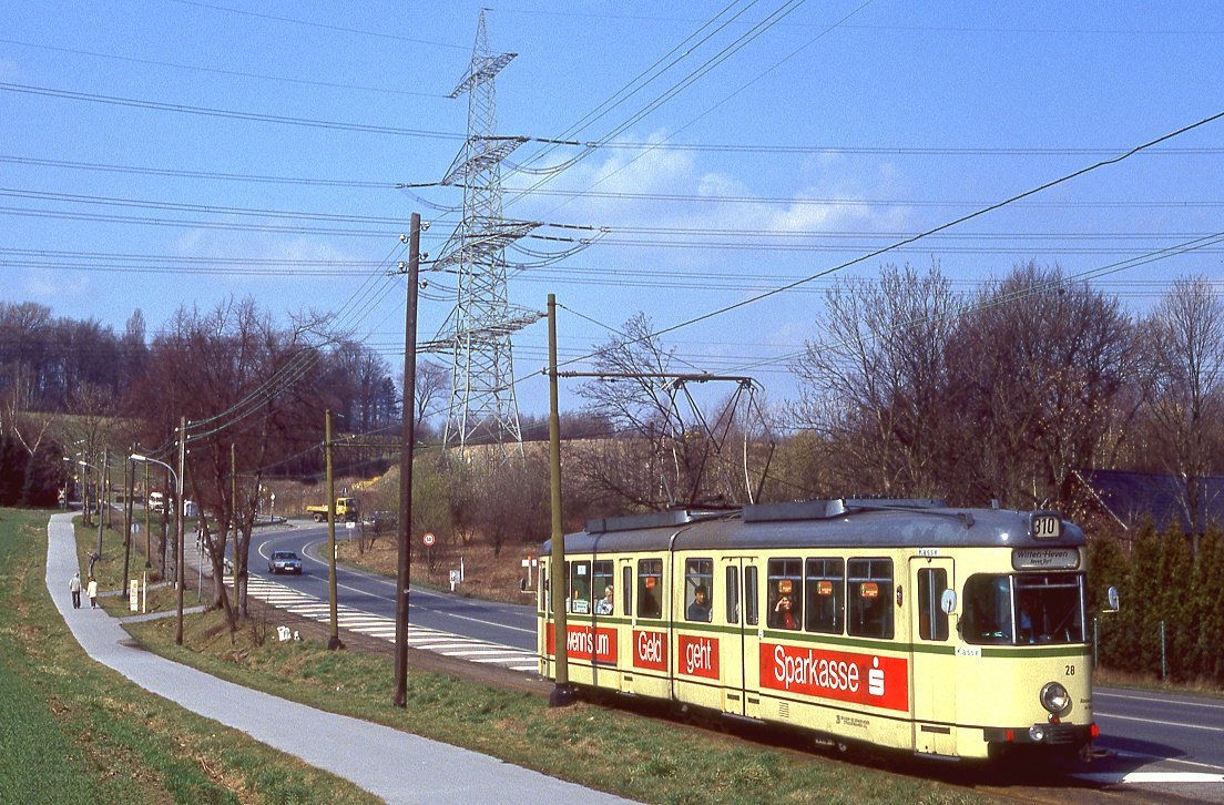 Bogestra 28, Papenholz, 19.03.1993.