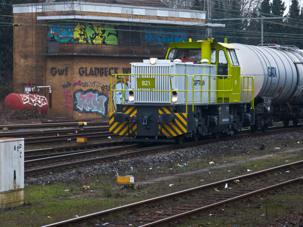 Captrain 821 Gladbeck-West 23.01.2015