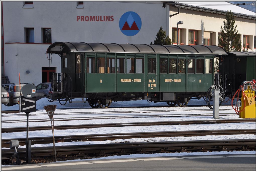 Dampf B2138 in Samedan. (25.02.2016)