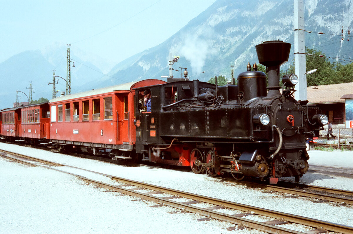 Dampflok 2 (Zillertal 2), Zillertalbahn (1983)