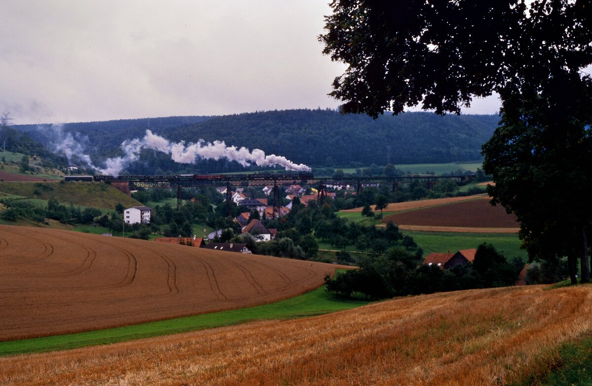 Dampfzug der Wutachtalbahn (1989?)