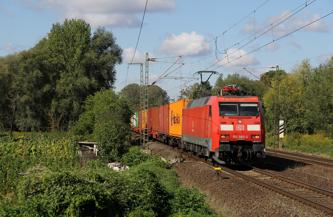 DB Cargo 152 083 // Hannover-Misburg // 2. September 2019
