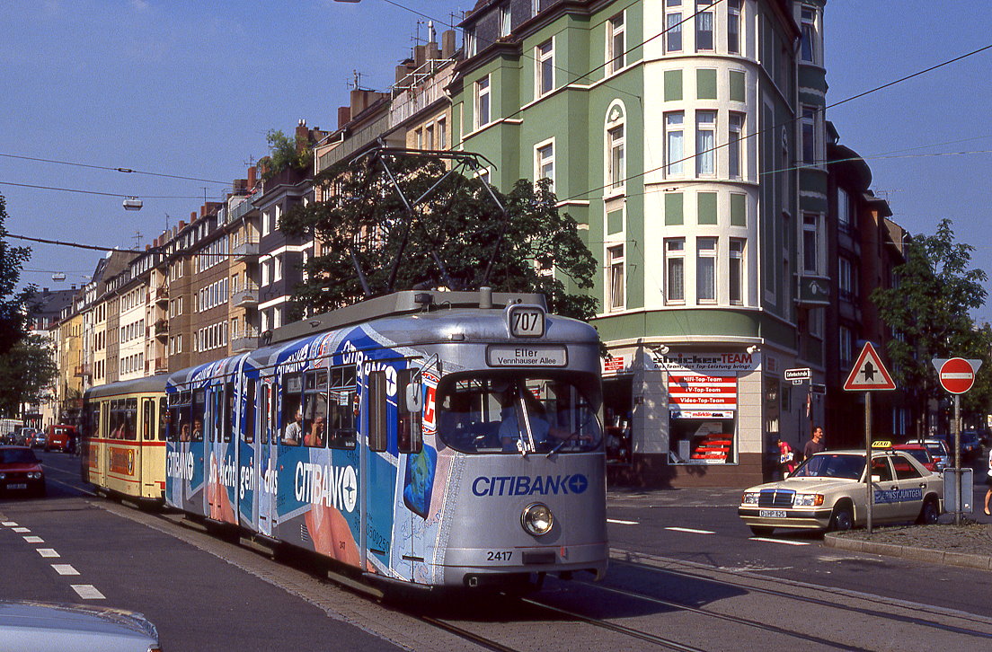 Düsseldorf 2417, Collenbachstraße, 14.08.1992.
