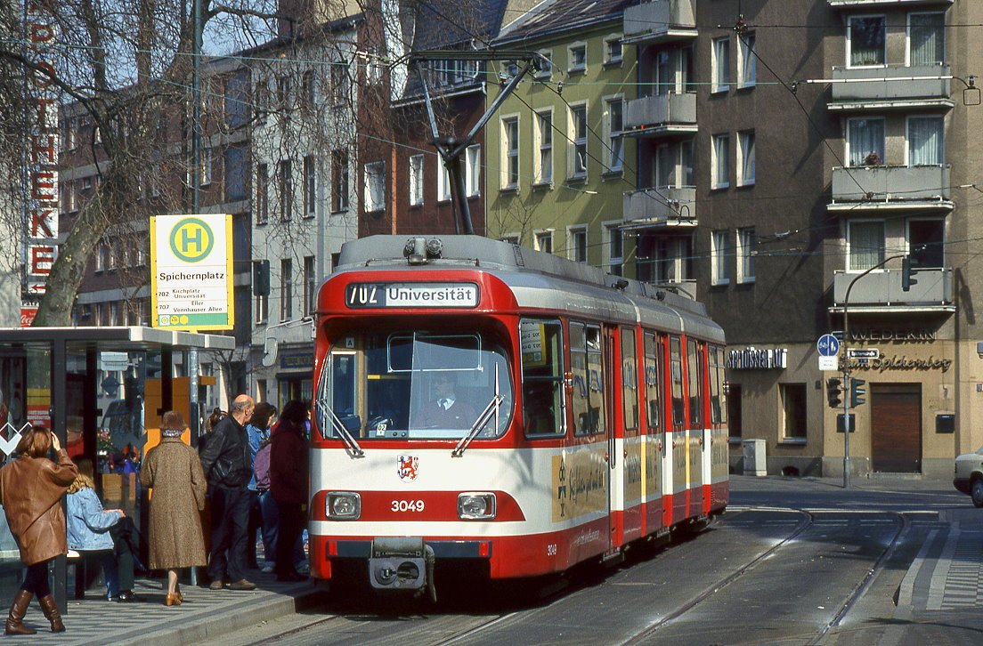 Düsseldorf 3049, Spichernplatz, 05.03.1992.