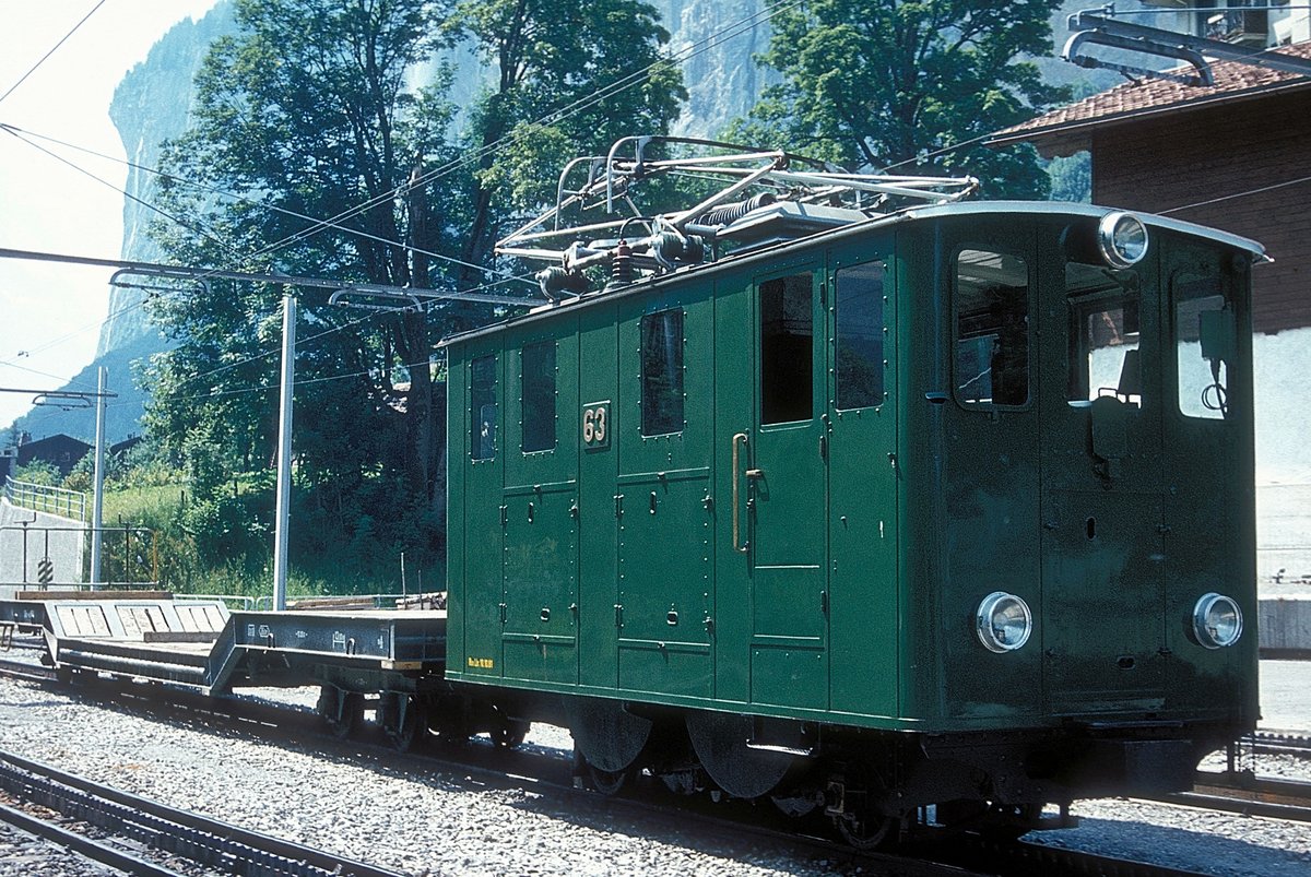 E 63  Lauterbrunnen  13.07.83