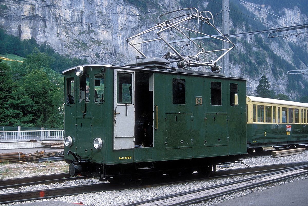 E 63  Lauterbrunnen  15.08.88