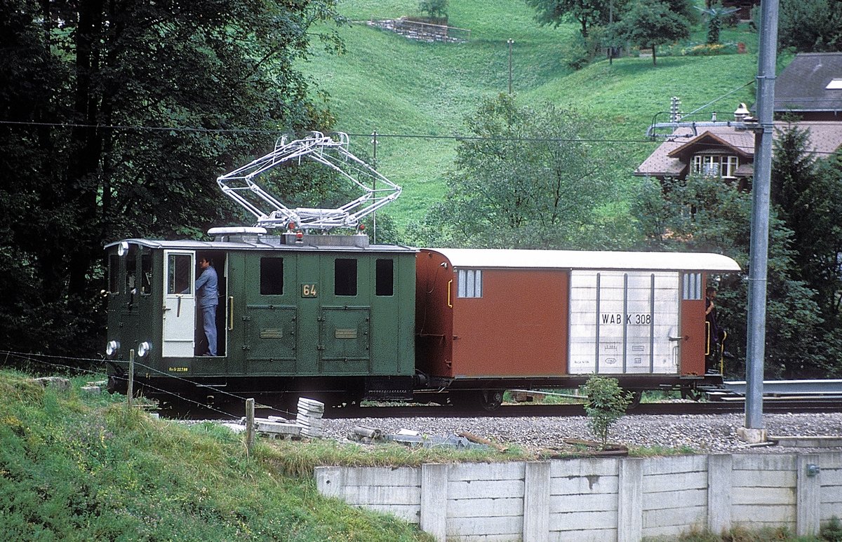 E 64  Lauterbrunnen  15.08.88