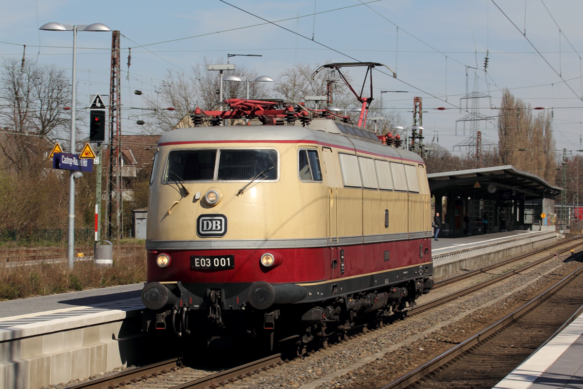 E03 001 in Castrop-Rauxel 25.3.2020