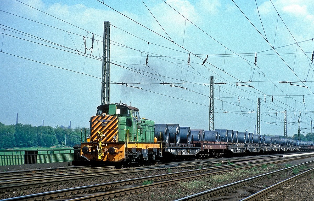  EH 287  Duisburg - Kaiserberg  29.05.91