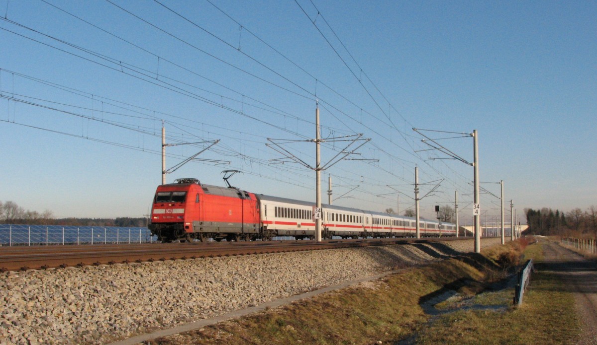 Eine 101 in Hattenhofen,31.12.2013