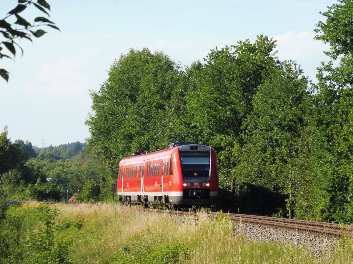 Eine RB nach Hergatz am 06.07.17 kurz nach Wangen(Allg)