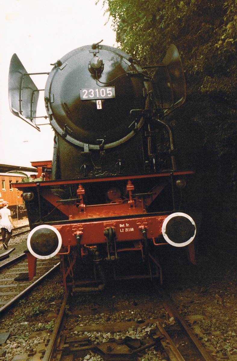 Eisenbahnmuseum Neustadt-Weinstrasse 1980
