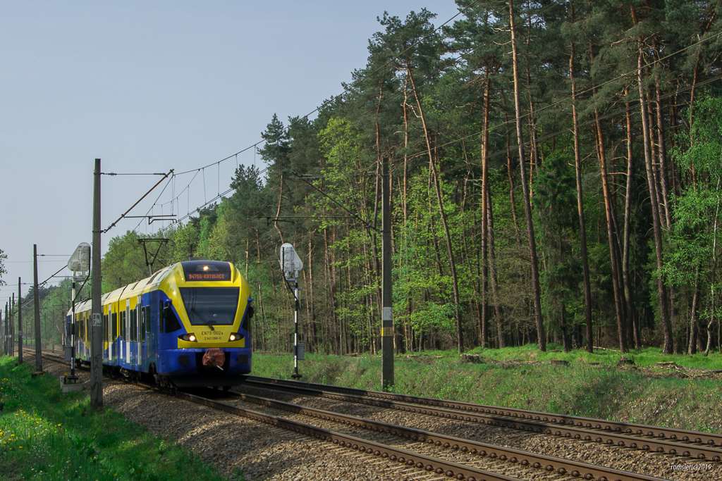 EN75-002 am 02.05.2019 bei Tychy(Tichau) 