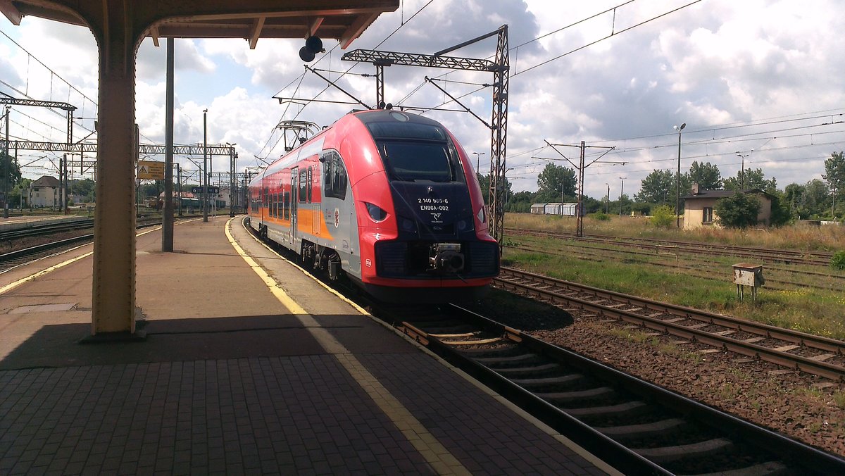 EN96-002 in Bahnhof Inowroclaw, 14.07.2019