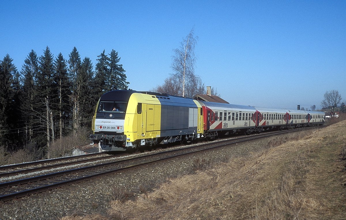  ER20 008  bei Martinszell  11.01.05