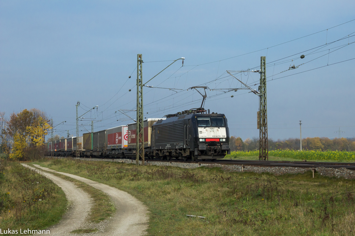 ES64F4 159 in Eggolsheim, 15.11.14