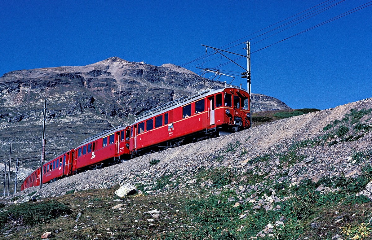   ET 34 + ET 32  bei Bernina Hospitz  13.09.85