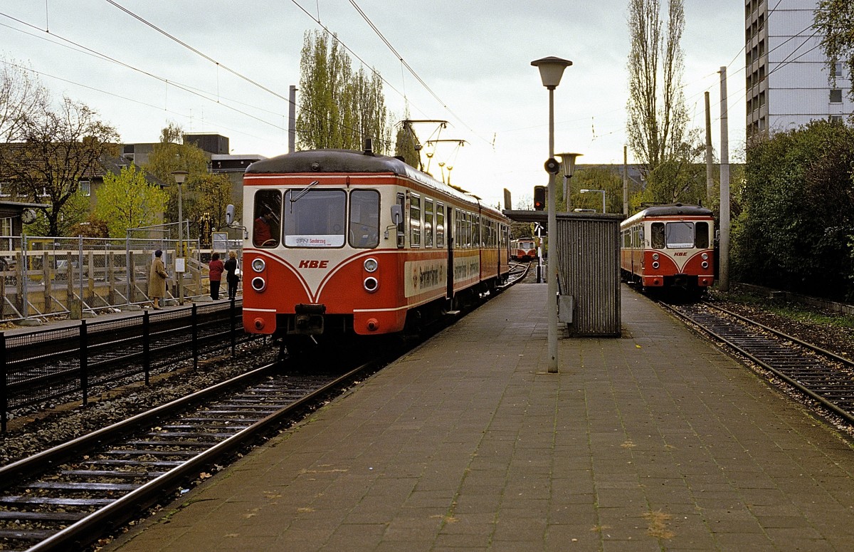  ET 55 + ET 56  Brühl - Mitte  01.11.86