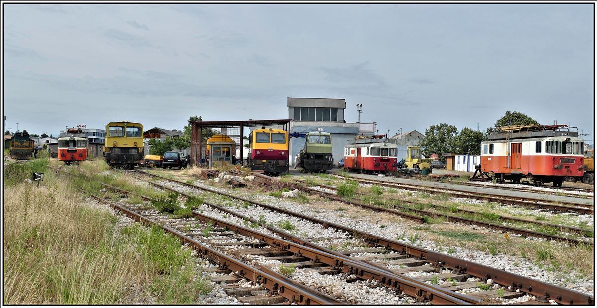 Fahrzeugparade in der Unterhaltswerkstätte in Podgorica. (16.07.2019)