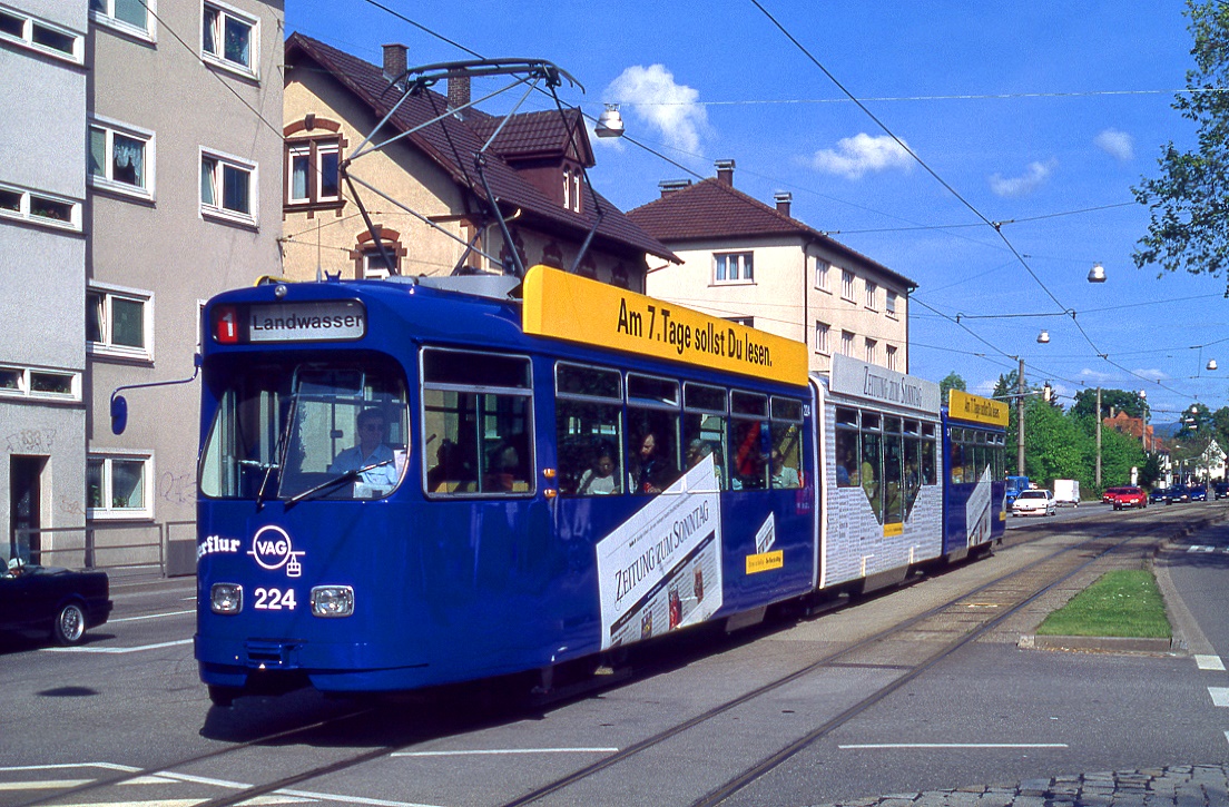 Freiburg 224, Schwarzwaldstraße, 09.05.1999.