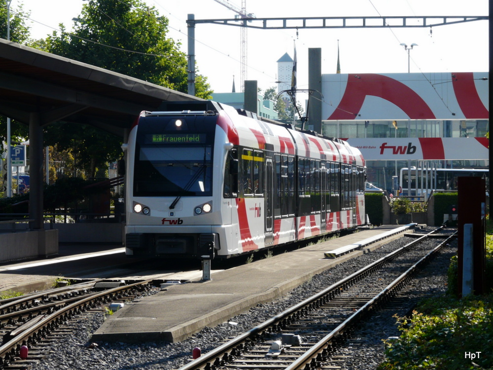 FW - Triebwagen ABe 4/8  7001 in Will am 05.09.2013