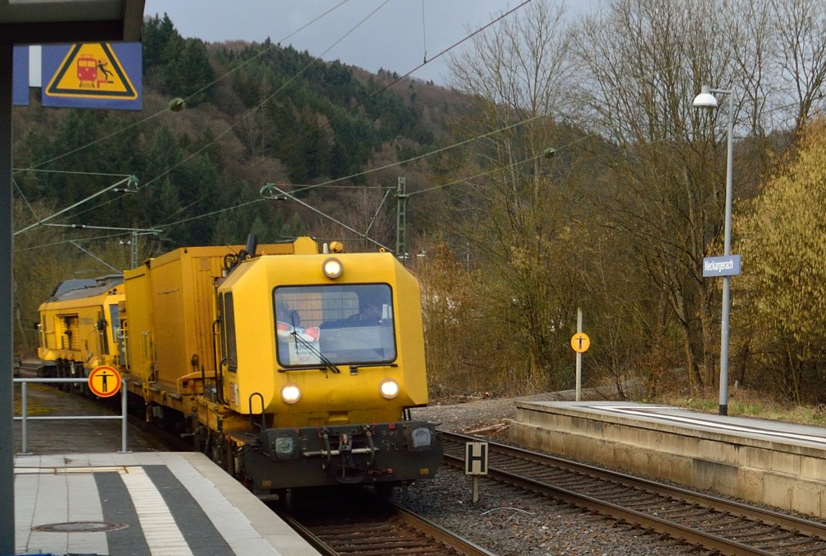 Gaf mit Bauzug in Neckargerach.19.2.2014