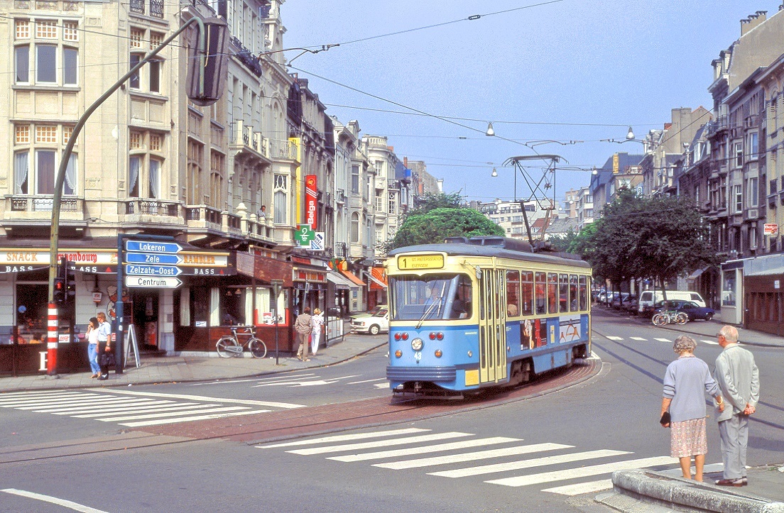 Gent 43, St.Pietersstation, 04.08.1991.
