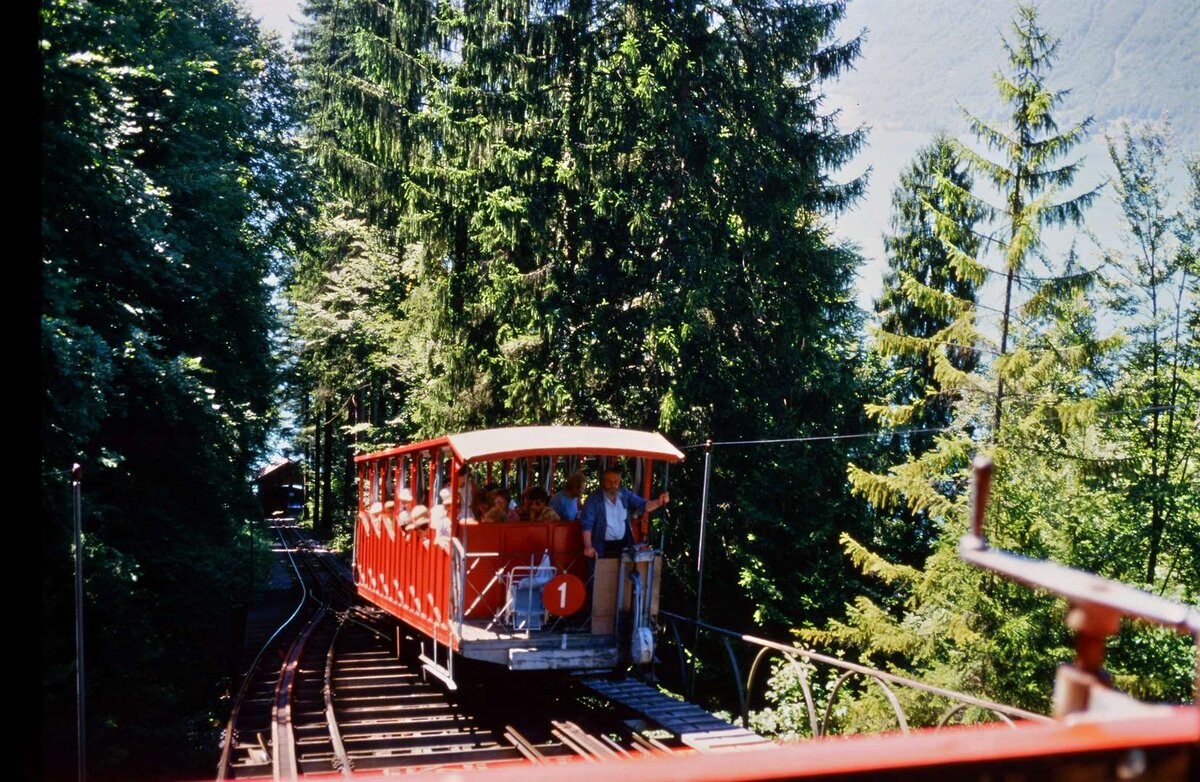 Giessbachbahn, Schweizer Standseilbahn (1986)