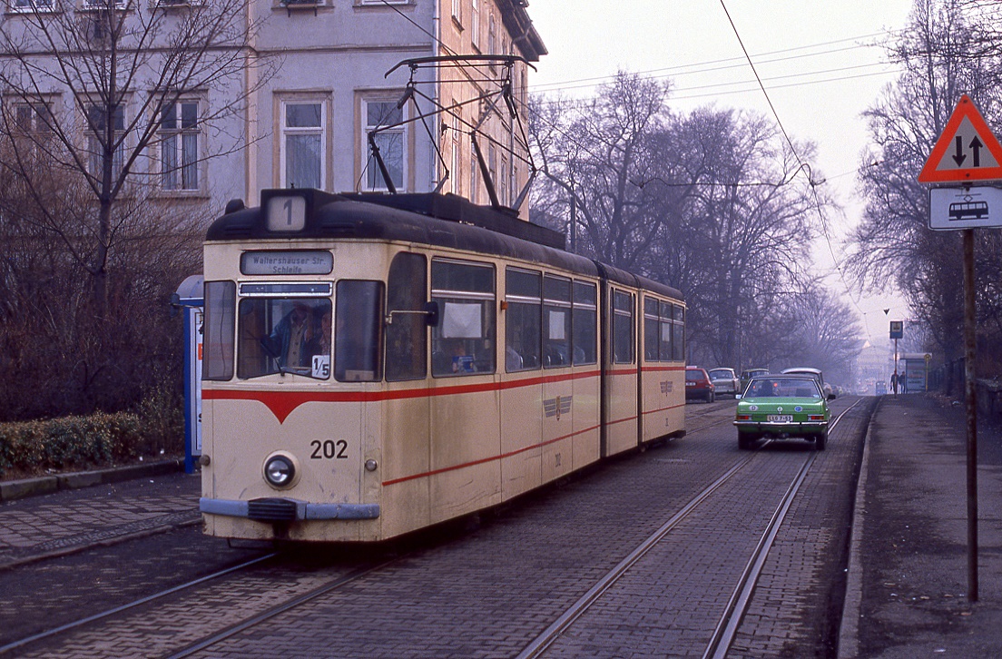 Gotha 202, Bahnhofstraße, 26.02.1991.