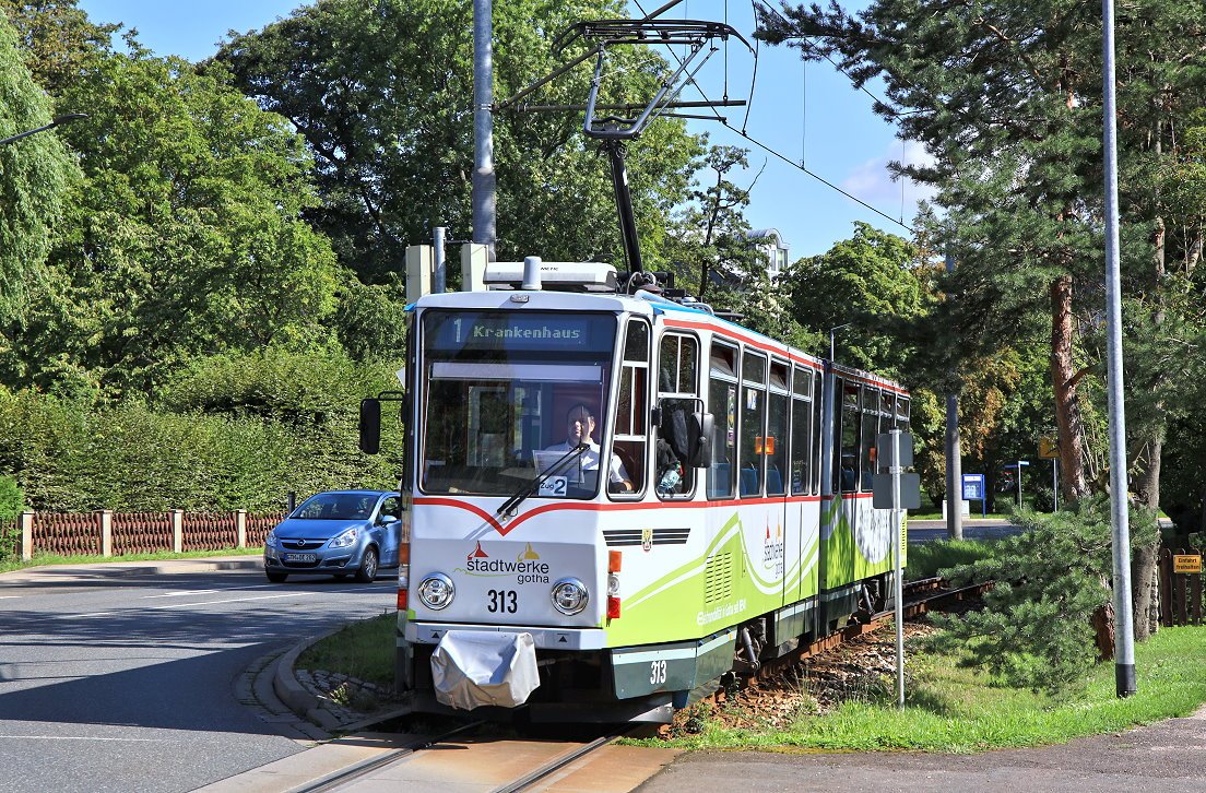 Gotha 313, Inselbergstraße, 26.08.2023.