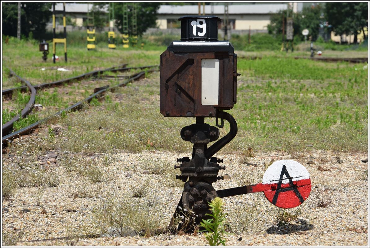 Handweichensignal in Eger. (12.06.2018)