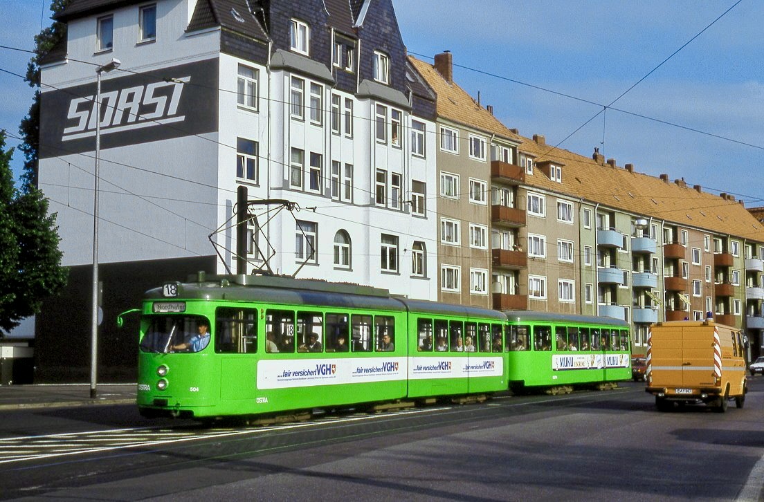 Hannover 504, Schulenburger Landstraße, 16.06.1988.
