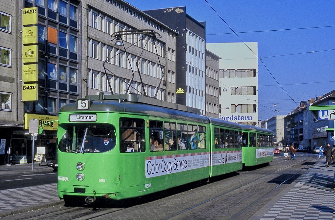 Hannover 505, Steintor, 15.04.1988.
