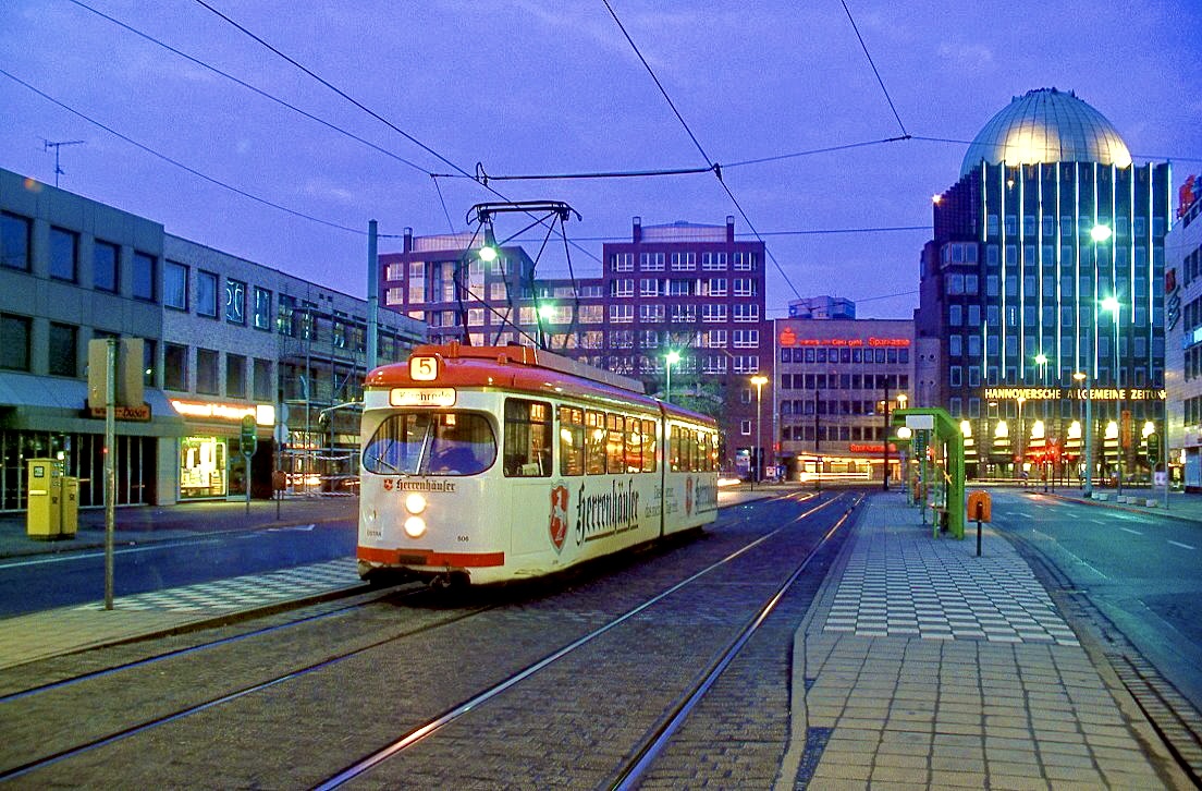 Hannover 506, Steintor, 22.01.1989.