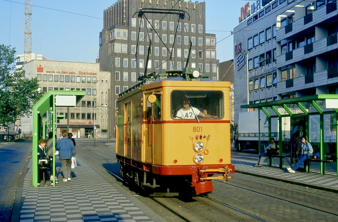 Hannover Atw 801, Steintor, 01.09.1987.
