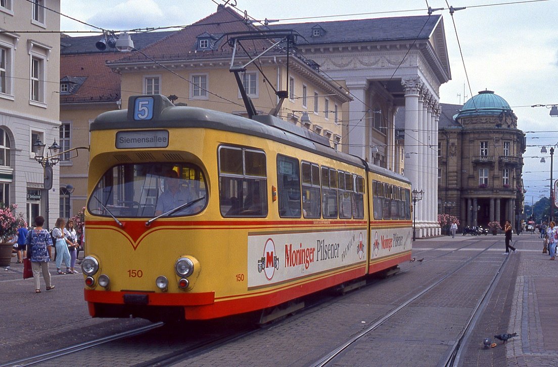 Karlsruhe 150, Marktplatz, 08.07.1994.