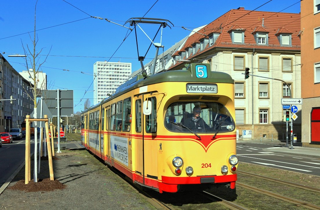 Karlsruhe 204, Lameystraße, 03.03.2015.