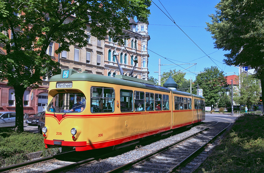 Karlsruhe 206, Jollystraße, 24.07.2012.