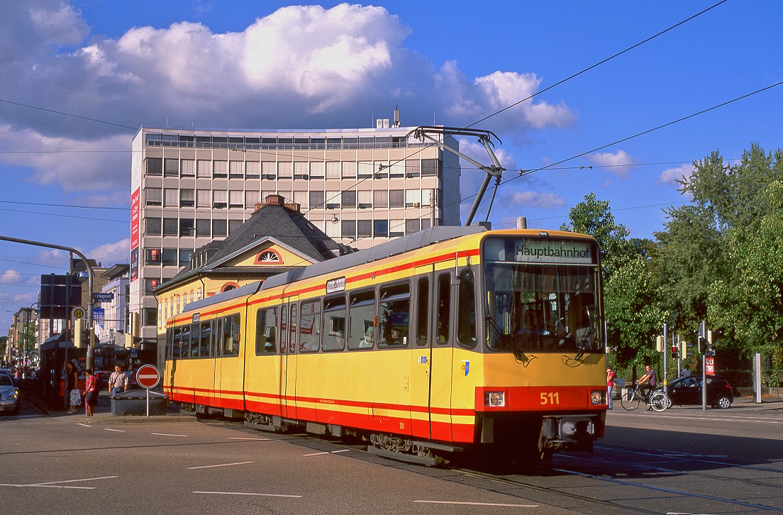 Karlsruhe 511, Karlstraße, 27.08.2009.