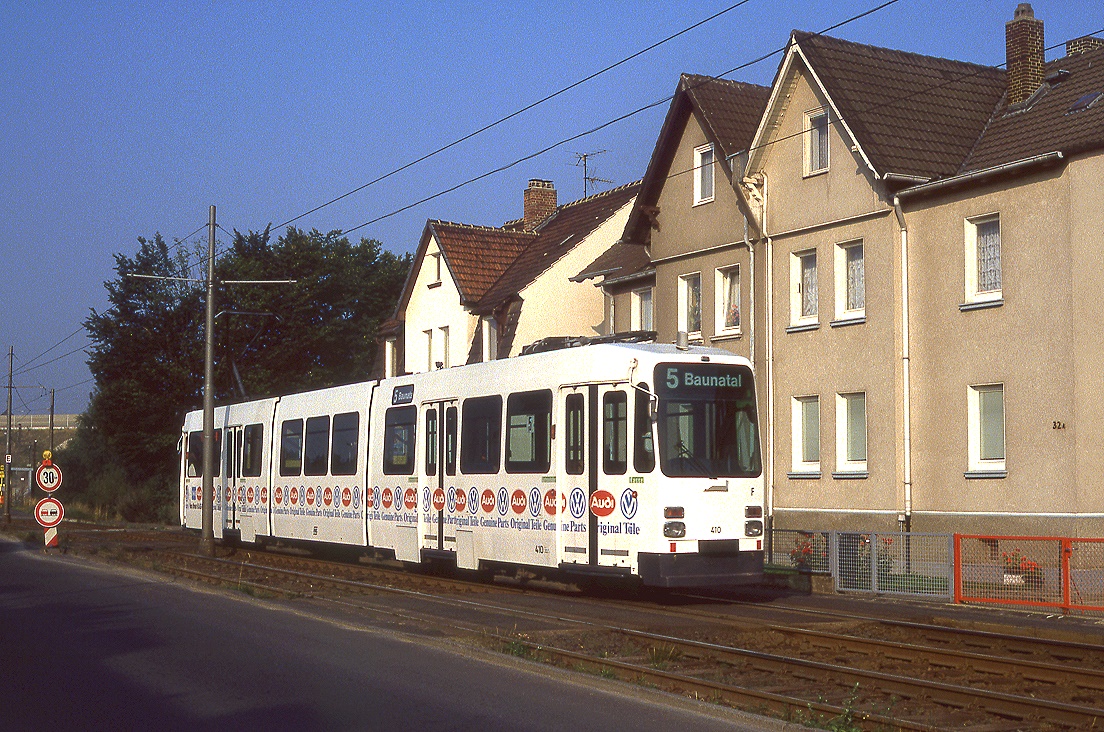 Kassel 410, Niederzwehren, 07.08.1988.