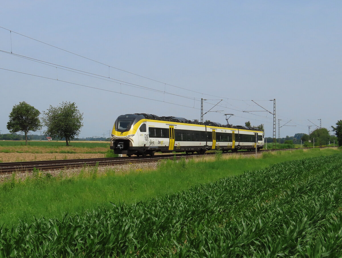 Kenzingen - 29. Juni 2024 : 463 514 an der RB 17115 von Offenburg nach Freiburg. 

Link zum Video : https://www.youtube.com/watch?v=QGlFDFMb9hk&t=477s