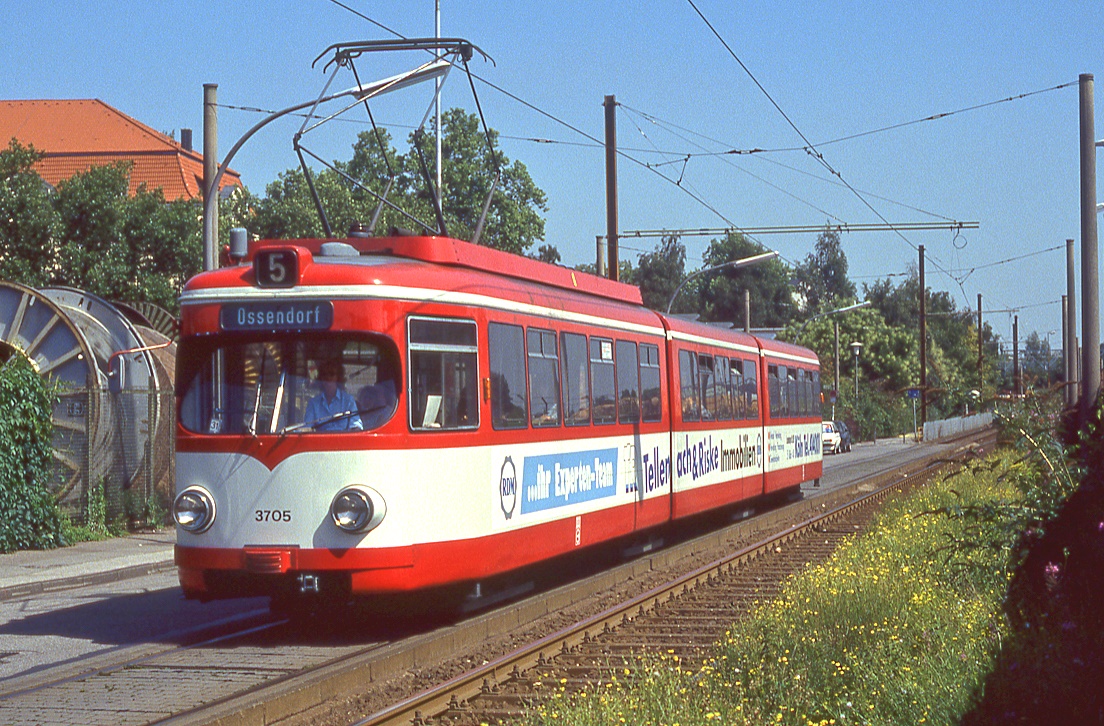 Köln 3705, Markgrafenstraße, 05.08.1992.
