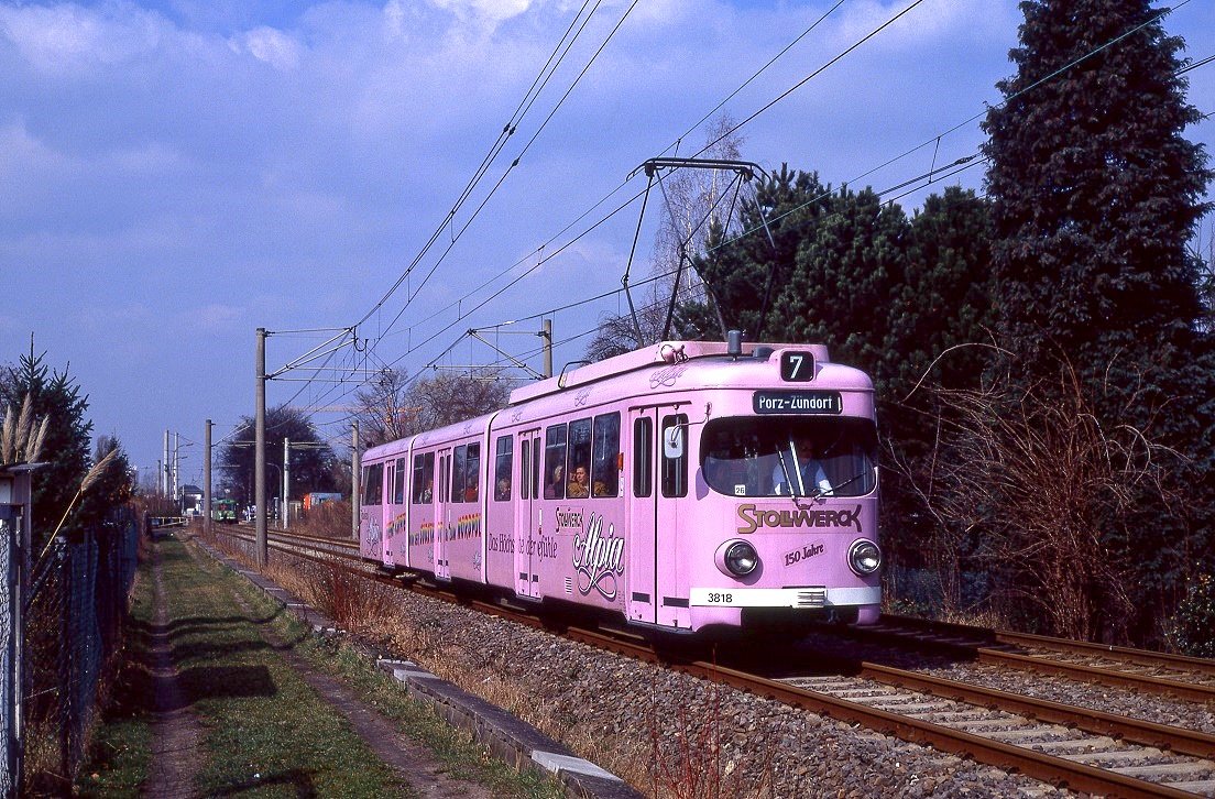 Köln 3818, Gremberg, 16.03.1993.